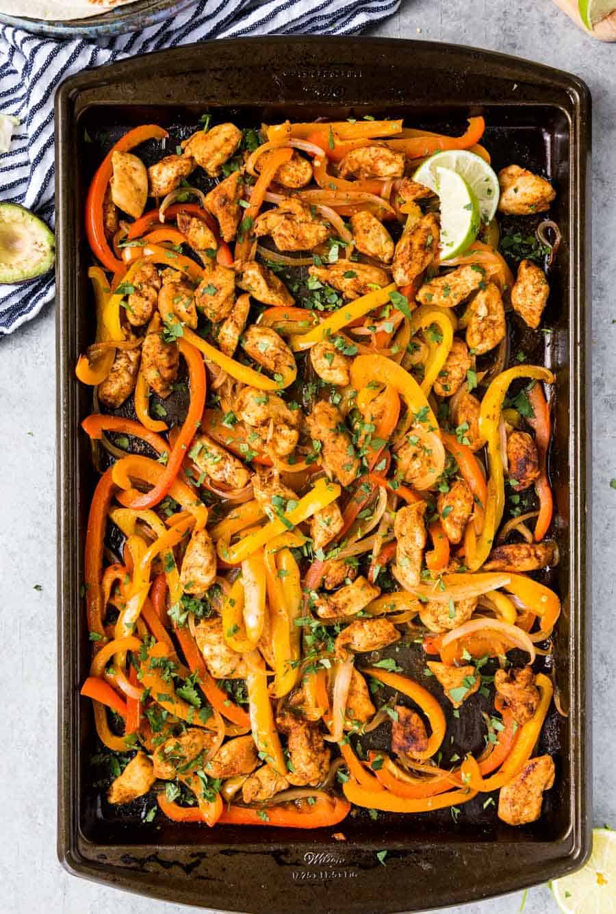 Sheet Pan Fajitas