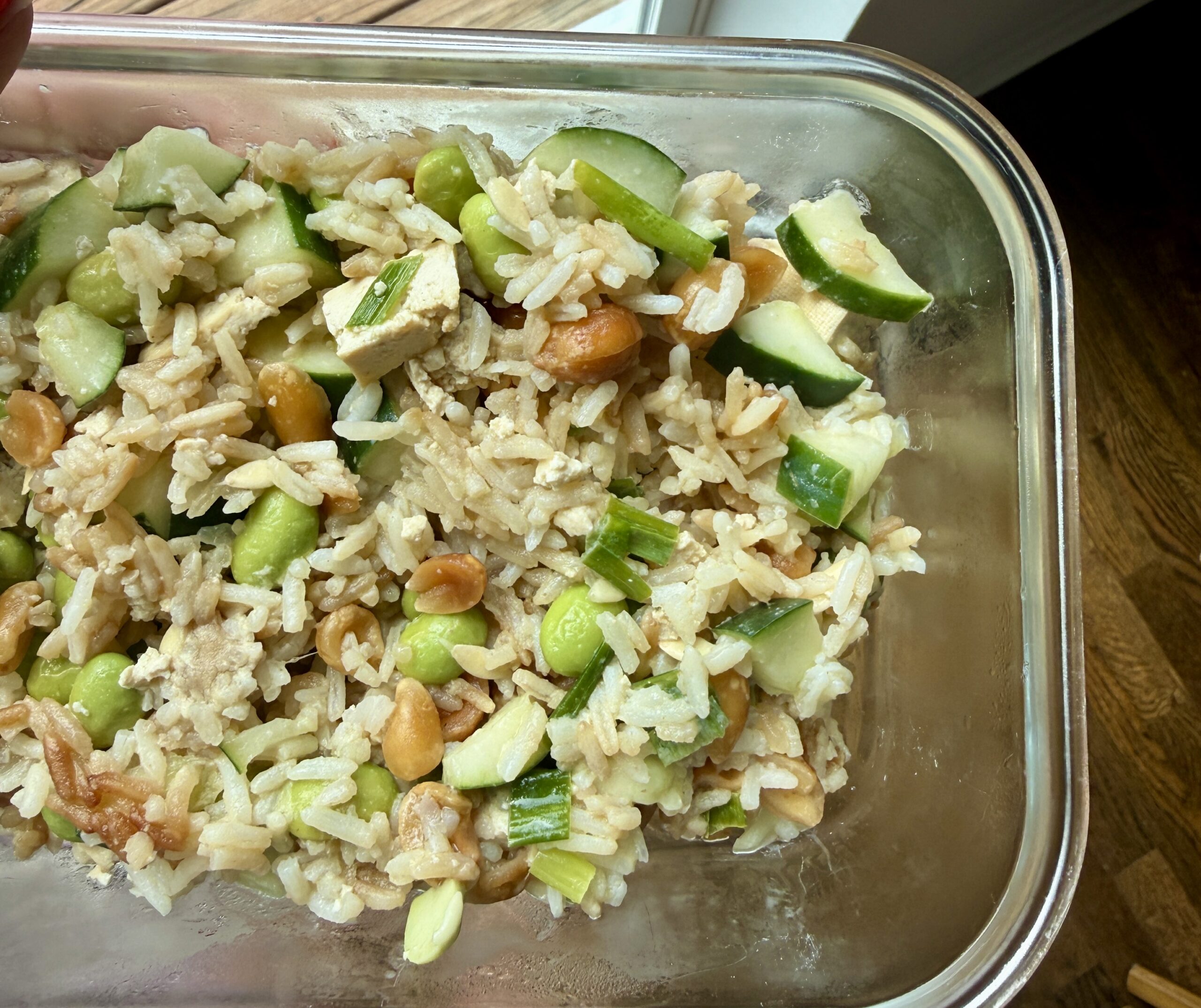High Protein Crispy Rice Salad